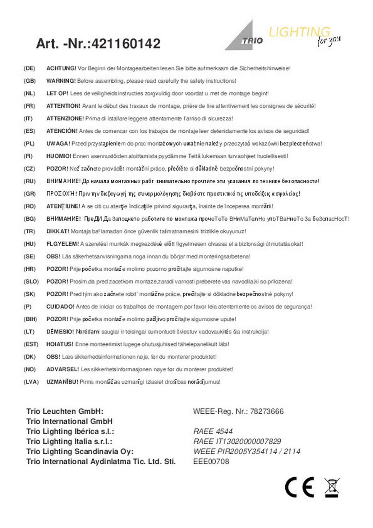 Wegeleuchte Pearl in Anthrazit max. 9 Watt - Anthrazit, Design, Metall (14/100/12,5cm) - Trio Leuchten