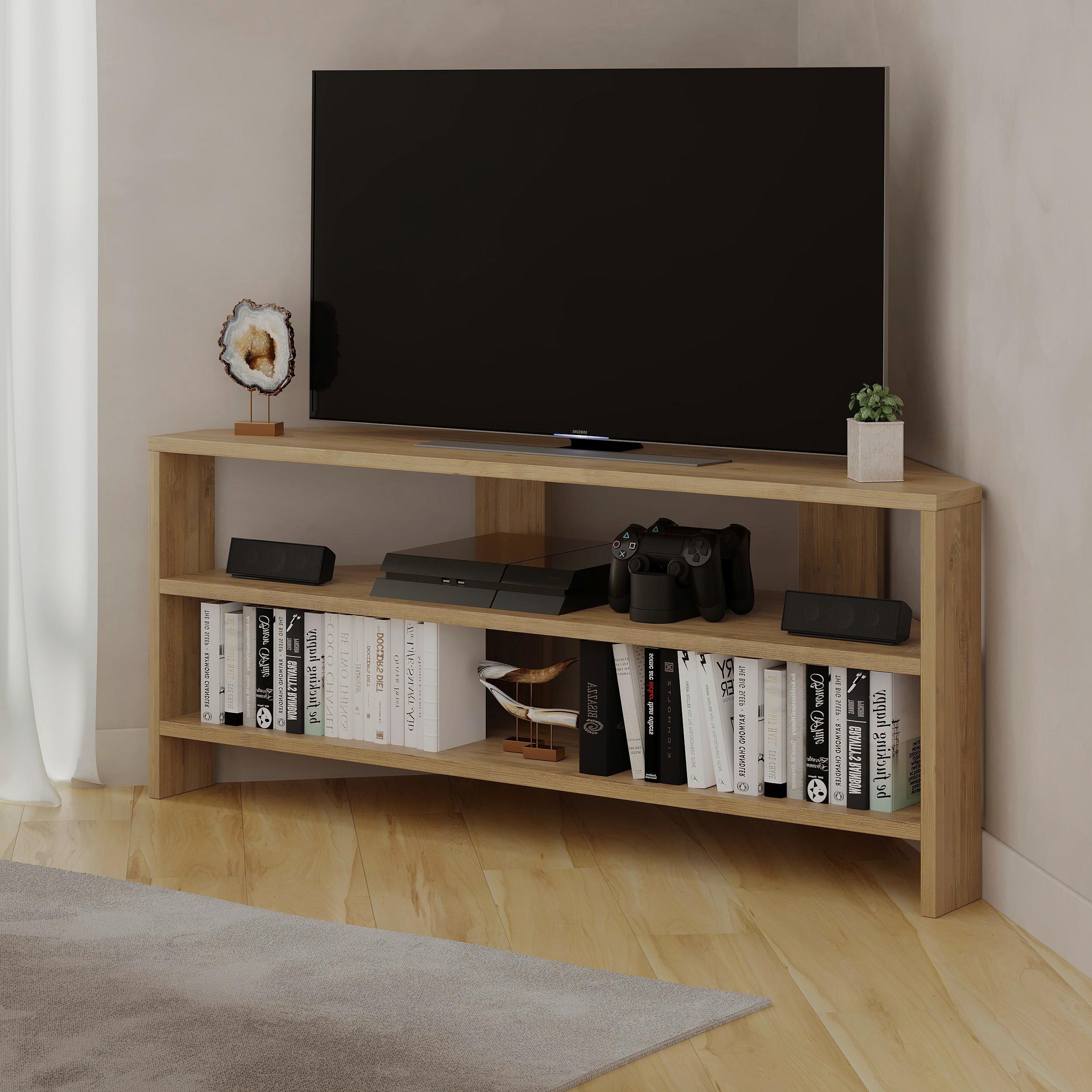 Nizka Omarica Thales - barve hrasta, Design, leseni material (114/45/36cm) - Livetastic