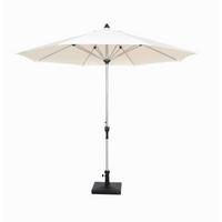 Senčnik Acapole, Naravne Barve, 270 Cm - platinaste barve/naravne barve, Basics, kovina/tekstil (270cm) - Gardenson