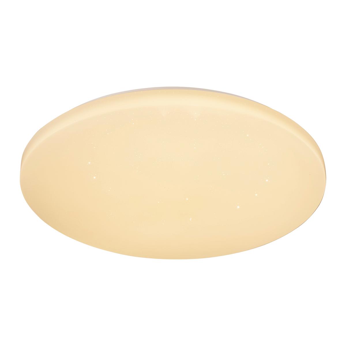 Stropna Led-svetilka Sajami, S Sijalko - bela, kovina/umetna masa (54/7,6cm)