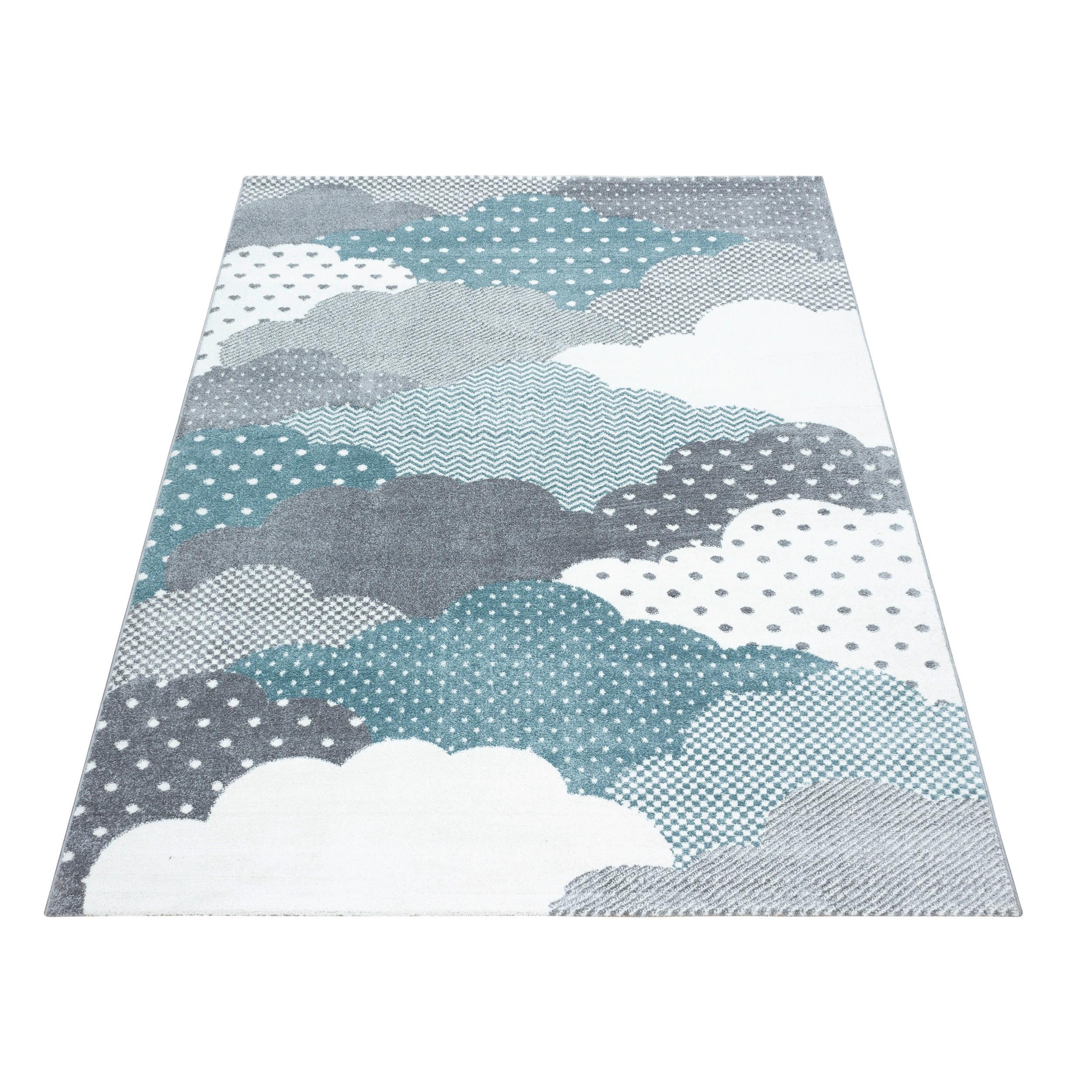 Otroška Preproga Bambi, Modra, 120x170cm - modra, Trend, tekstil (120/170cm) - Ben'n'jen