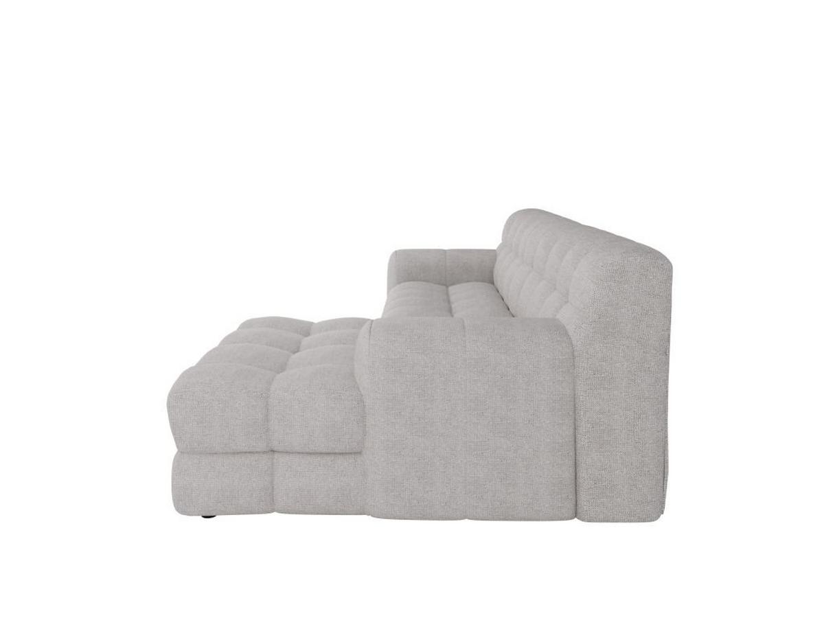 Kutna Garnitura Karl - siva/crna, Moderno, tekstil/plastika (287/169cm) - Modern Living