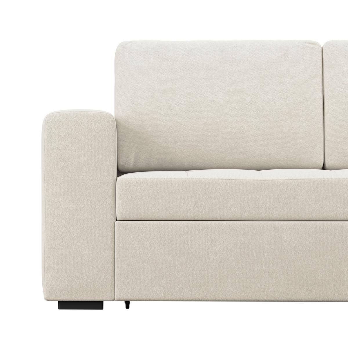 Kutna Garnitura Jan - krem, Trend, tekstil (247/155cm)