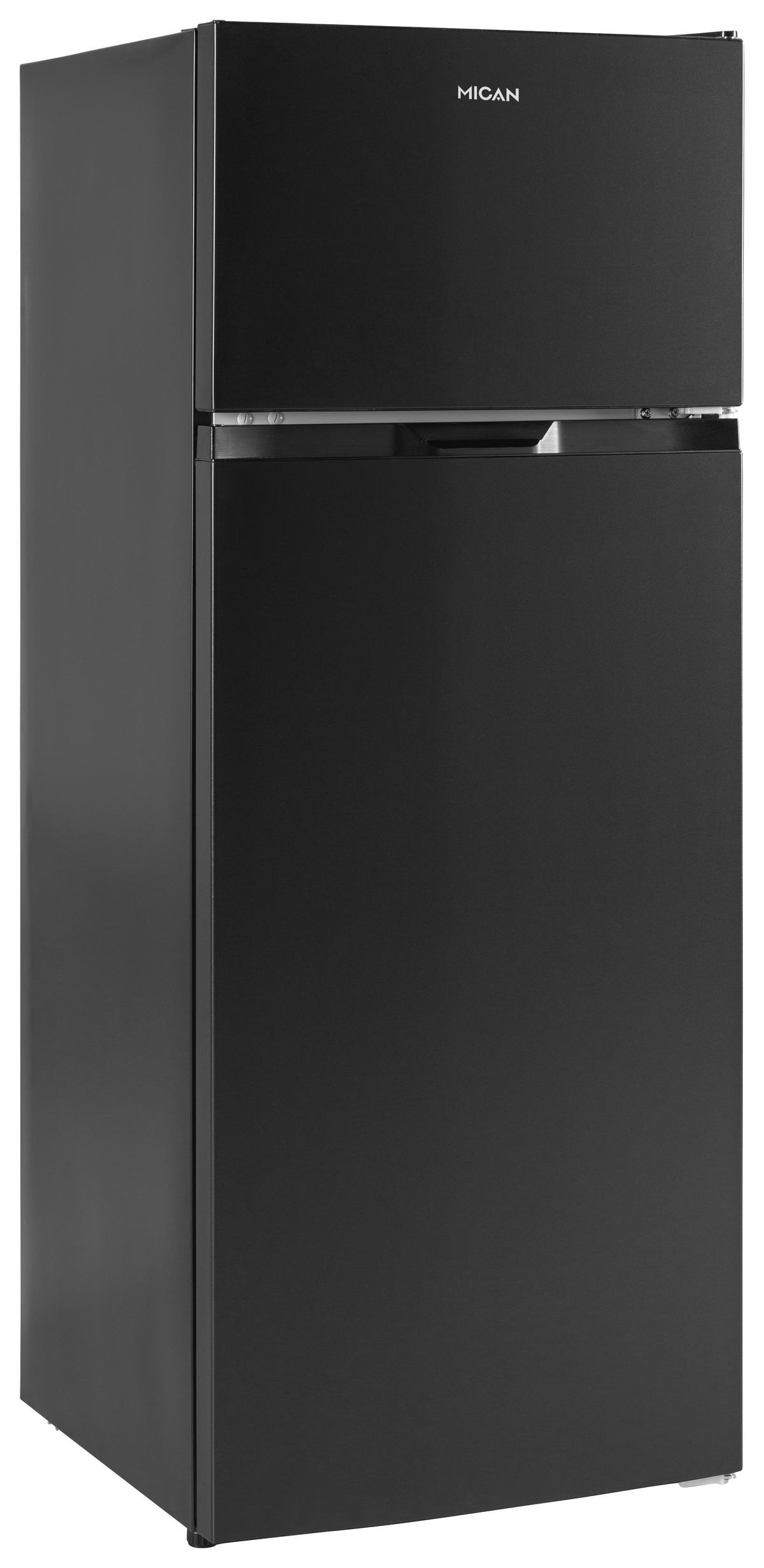 Kühl-Gefrier-Kombination SKHTMF55SDID Schwarz - Schwarz, Basics, Glas/Metall (54,5/143/55,5cm) - Mican