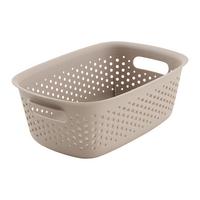 Coșuleț pentru depozitare Maja - cca. 3,5L - taupe, Modern, plastic (28/19,5/10,5cm) - Mömax