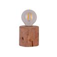 Tischleuchte Woodi Natur max. 60 Watt - Beige/Naturfarben, LIFESTYLE, Holz/Kunststoff (10/10cm) - Mömax modern living Tischleuchte Woodi Natur max. 60 Watt - Beige/Naturfarben, LIFESTYLE, Holz/Kunststoff (10/10cm) - Mömax modern living