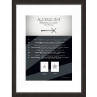 Képkeret Kb. 30x40cm Platinum - fekete, Basics, fém (33,1/43,1/2.2cm) - Premium Living