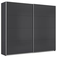 DULAP USI CULISANTE FELDKIRCH - antracit, Modern, material pe bază de lemn (271/229/62cm)