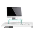 Tv-stojalo Go-450 - prozorna, steklo (45/14/35cm) Tv-stojalo Go-450 - prozorna, steklo (45/14/35cm)