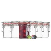 Einmachglas-Set Transparent 6 Stk. - Transparent, Basics, Glas (6/10/6cm) - Mäser