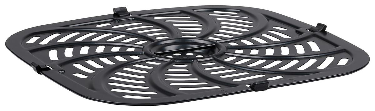 Heißluftfritteuse Alpina Schwarz/Silber max. 1800Watt - Silberfarben/Schwarz, Basics, Kunststoff/Metall (38/29,5/36,5cm) - Alpina 6287