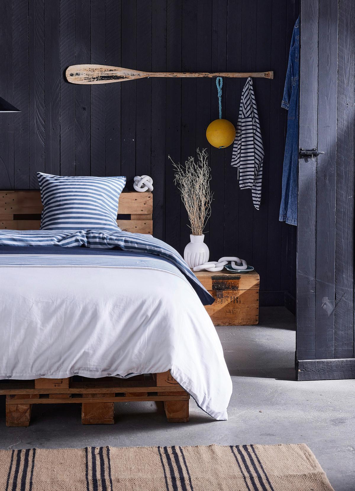 Posteljina French Port 140x200/60x80cm - Basics (140/200cm)