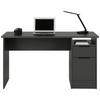 SKRIVBORD STUDENT II -BASED- - svart/antracit, Modern, metall/trämaterial (137,5/76/55cm) - Mömax