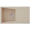 Granitspüle Seattle ca. 86x20x50 cm Beige - Beige, Trend, Stein (86/20/50cm) - Respekta