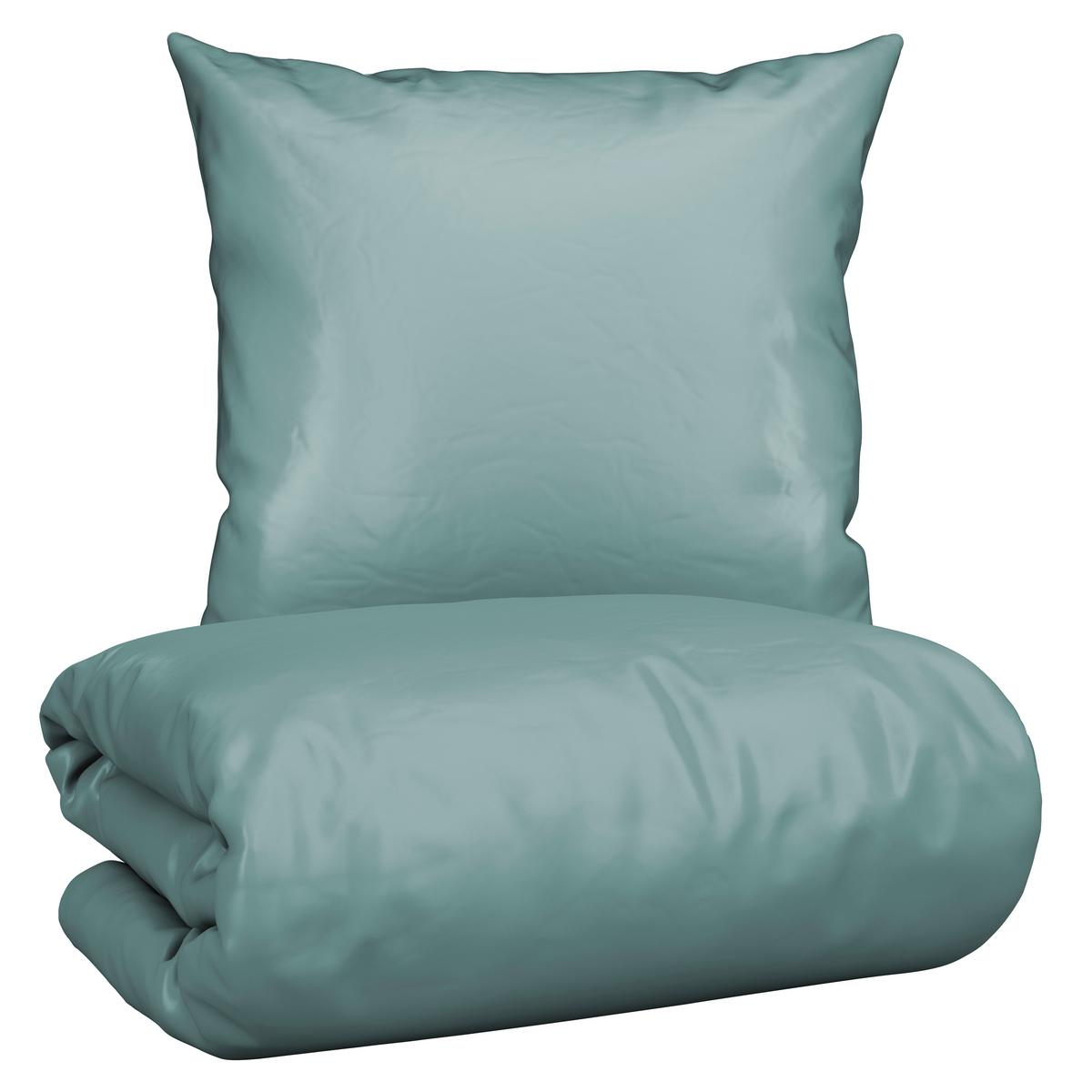 Bettwäsche Victoria XXL Mineralblau ca. 200x200cm - Blau, MODERN, Textil (200/200cm) - Mömax