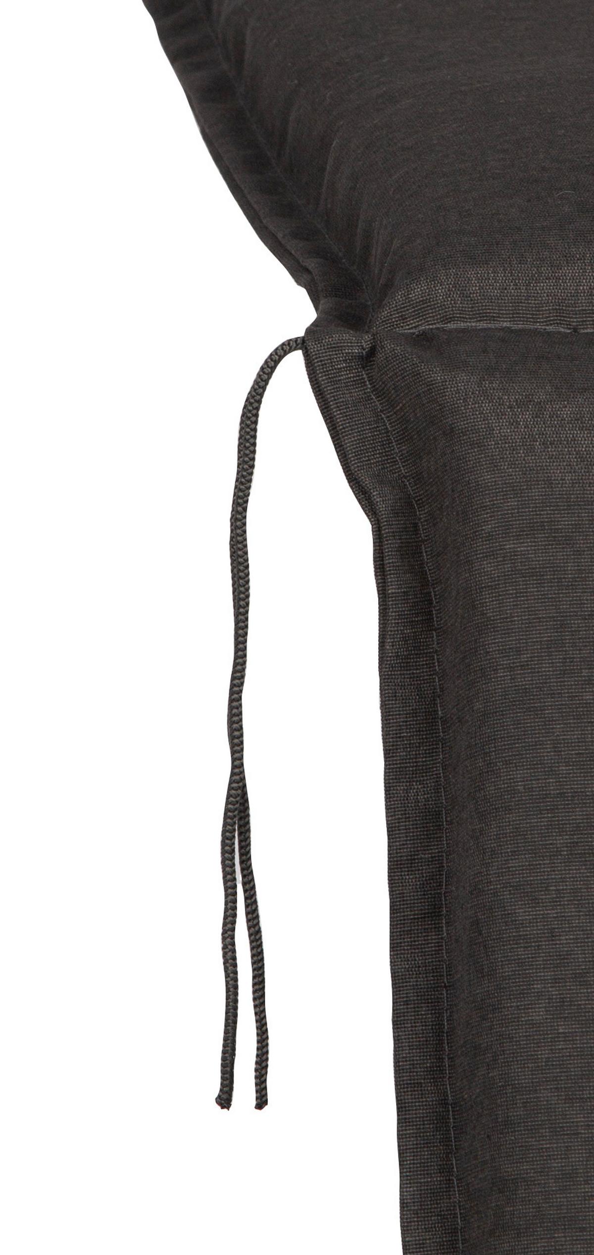 Sedežna Blazina Trier, 2-Delni Set, Temno Siva - temno siva, Basics, tekstil (98/46/8cm)