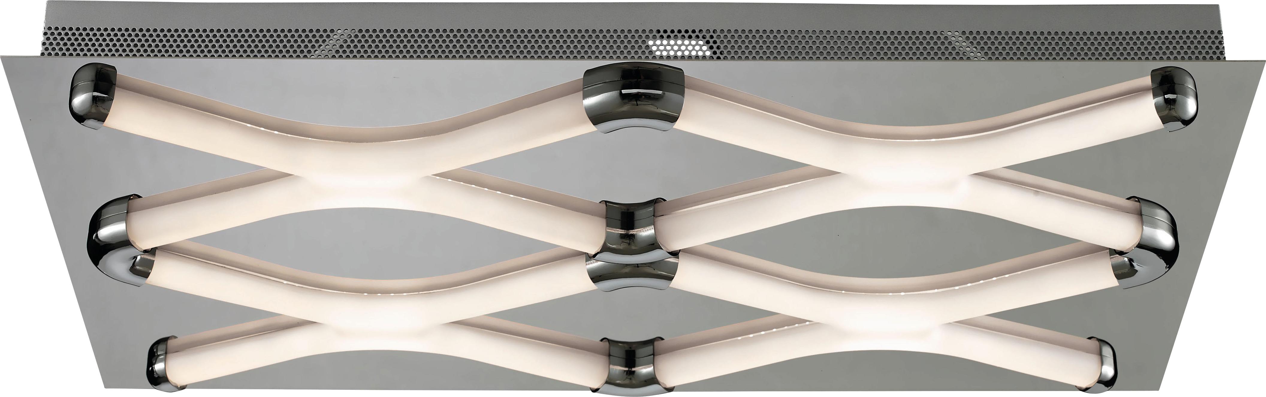 Deckenleuchte CROSS - Kunststoff/Metall (58/34cm)