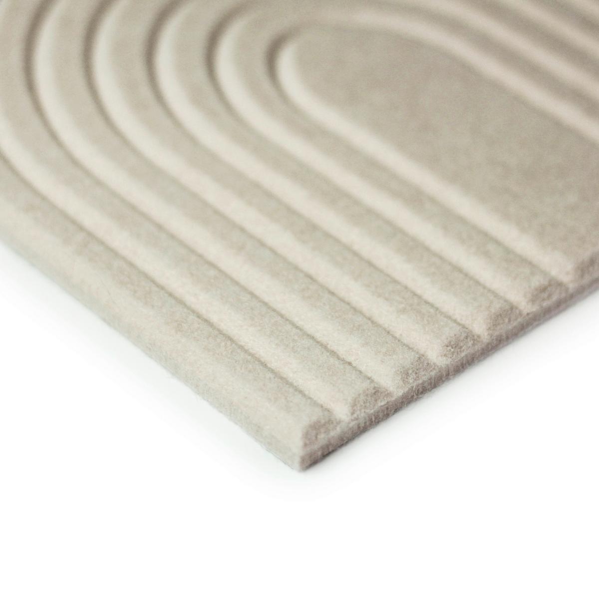 Akustikpaneel Milena Beige ca. 30x60cm - Beige, Textil (30/60cm) - Premium Living