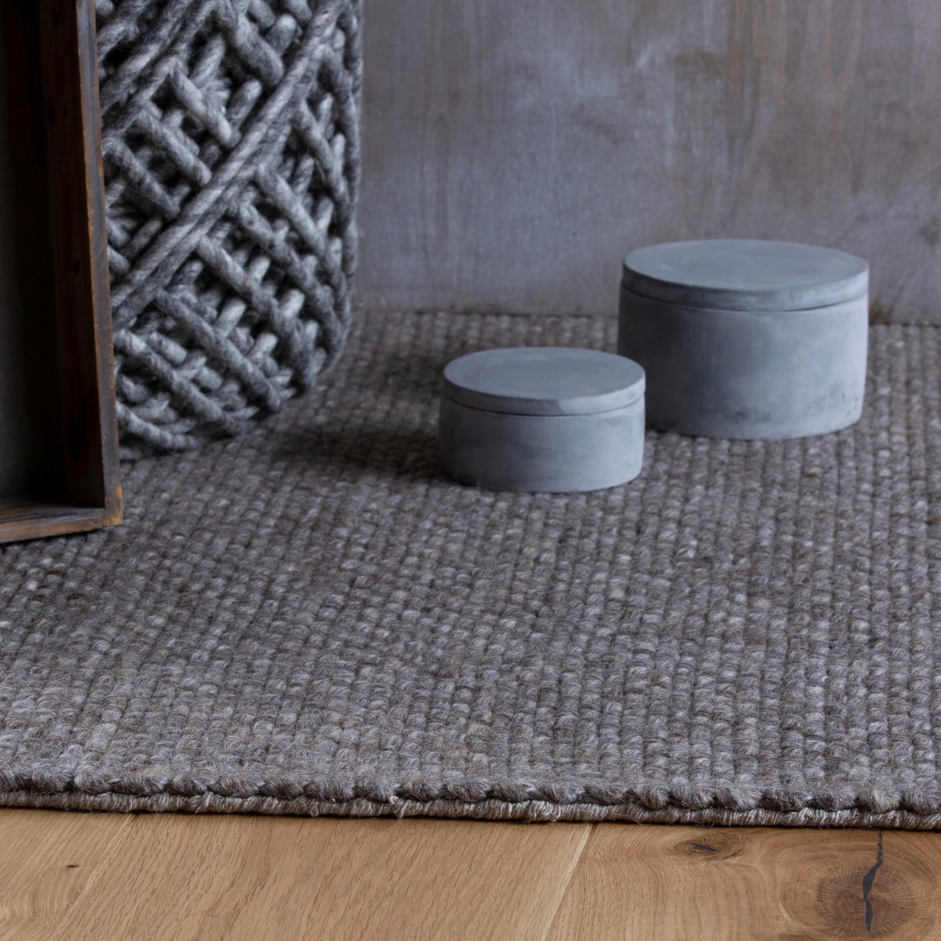 Webteppich my Eskil Taupe ca. 140x200cm - Taupe, Design, Textil (140/200cm) - Obsession