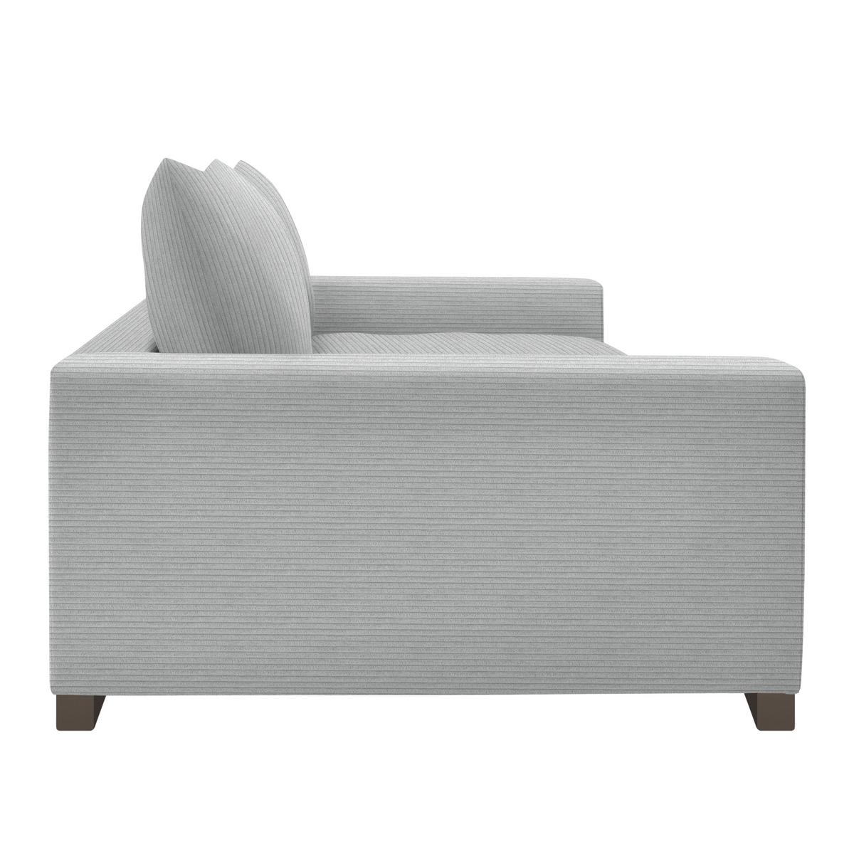 Megasofa Pedro Greige - Greige, MODERN, Holz/Holzwerkstoff (261/83/124cm) - Mömax