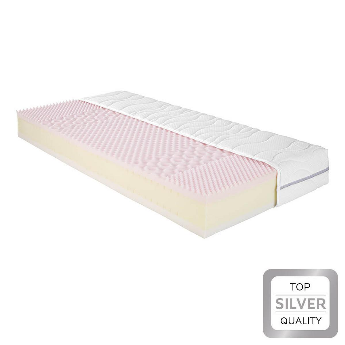 Wendematratze Runner H2 ca. 90x200cm - Weiß, Textil (90/200cm) - Nadana