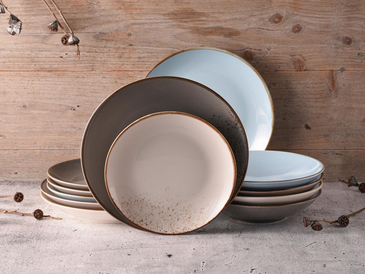 Kombiservice 20965, 12-teilig - Multicolor, Basics, Keramik (31,5/31,5/38cm) - Creatable