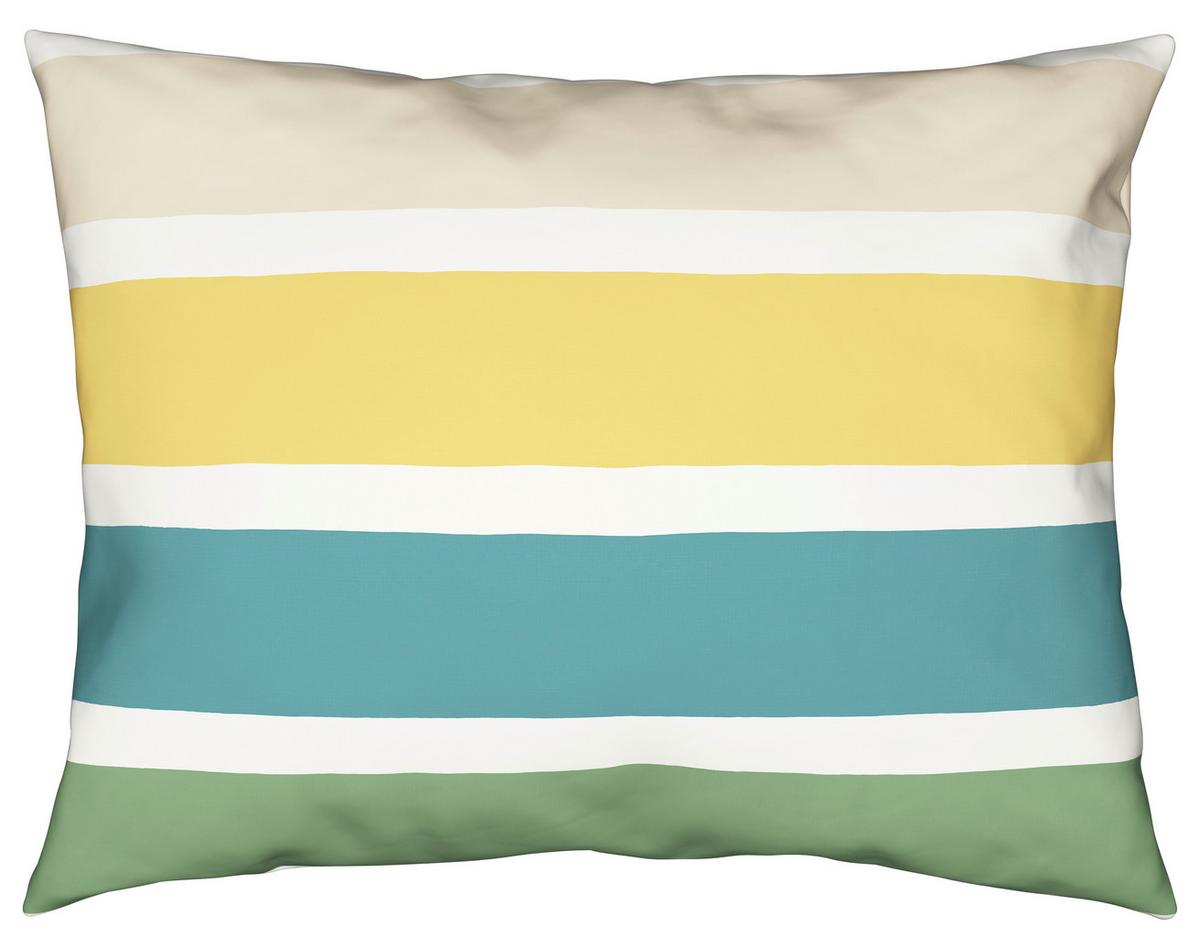 Ágyneműhuzat-garnitúra Silke - sárga/zöld, Modern, textil (140/200cm) - Modern Living