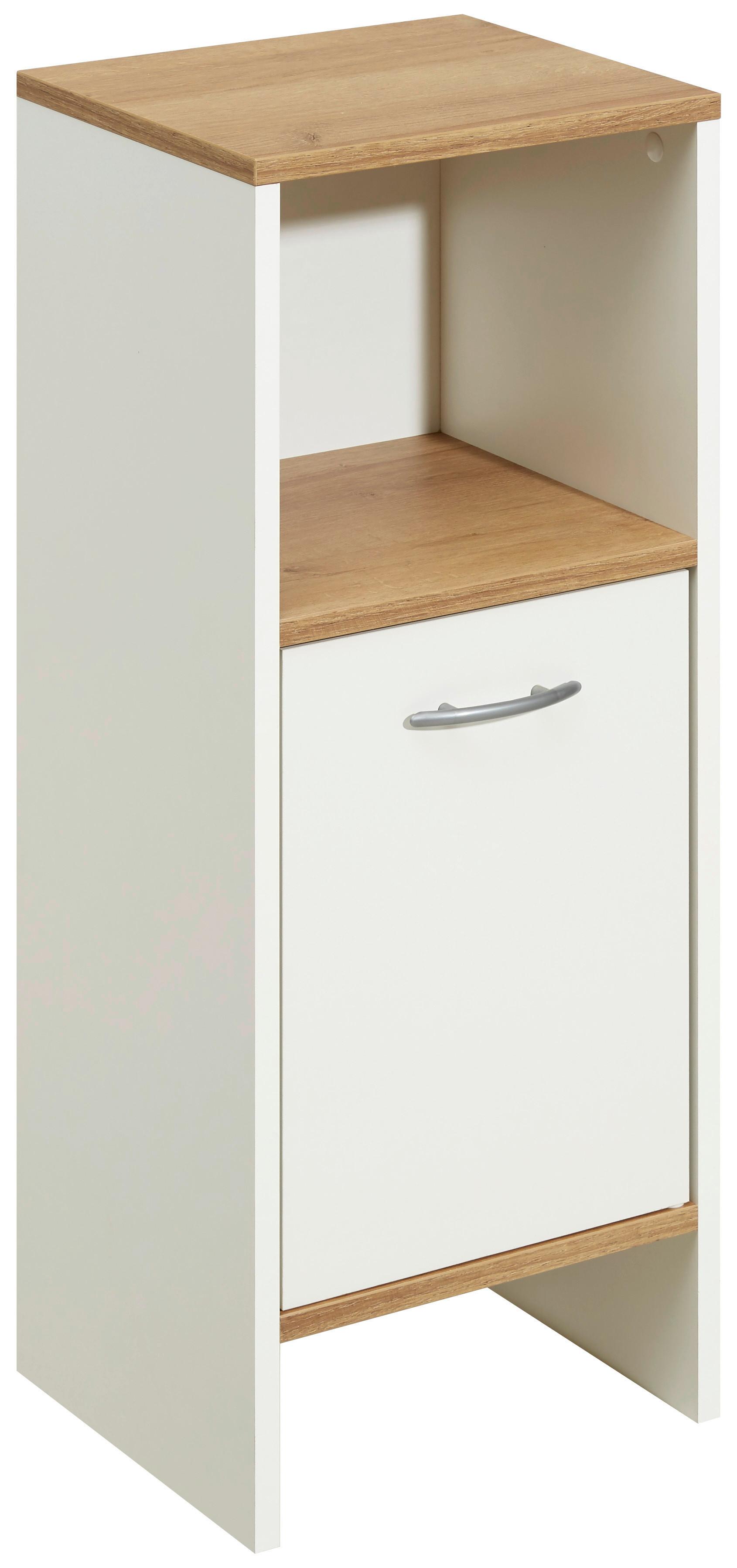 SZAFKA DOLNA SINA - kolor aluminiowy, Konventionell, materiał drewnopochodny/tworzywo sztuczne (33/81,5/28cm) - Carryhome