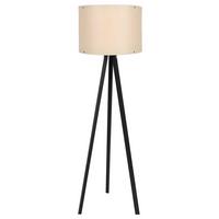 LAMPA STOJĄCA 115 - czarny, Design, materiał drewnopochodny/tworzywo sztuczne (38/145cm) - P & B