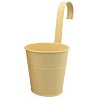 Übertopf Zana Gelb Ø ca. 11cm - Gelb, Metall (11/11,5cm) - Mömax