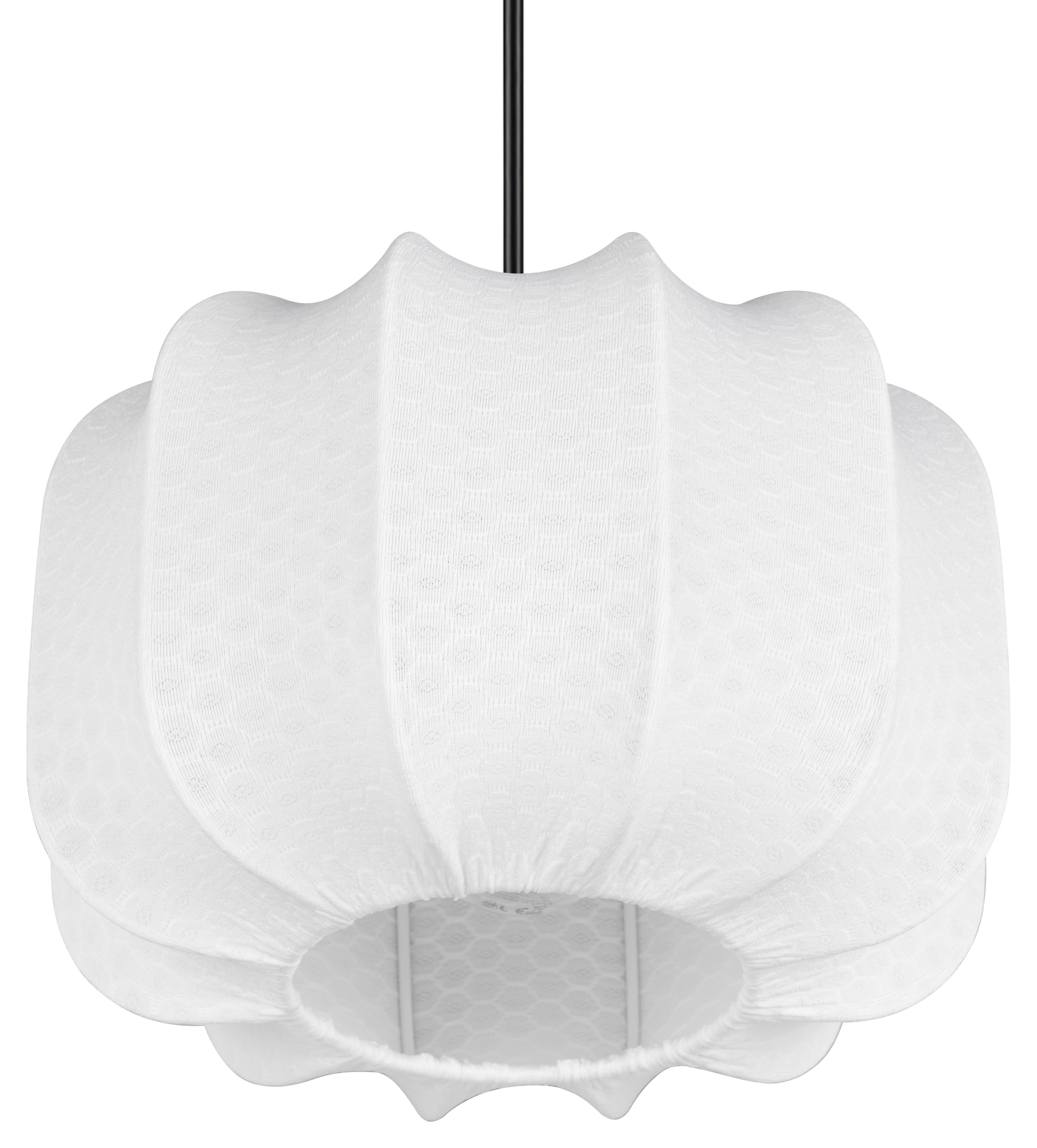 HÄNGLAMPA BIRGIT - vit, Modern, metall/textil (25/150cm) - Mömax