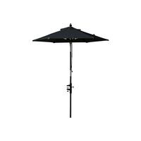 Gardenson Sonnenschirm ca.180x180cm Schwarz - Schwarz, KONVENTIONELL, Holzwerkstoff (180/180cm) - Gardenson