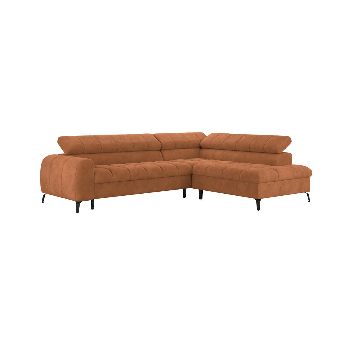Coltar VOLF - negru/ruginiu, Trend, plastic/textil (261/203cm) - Modern Living