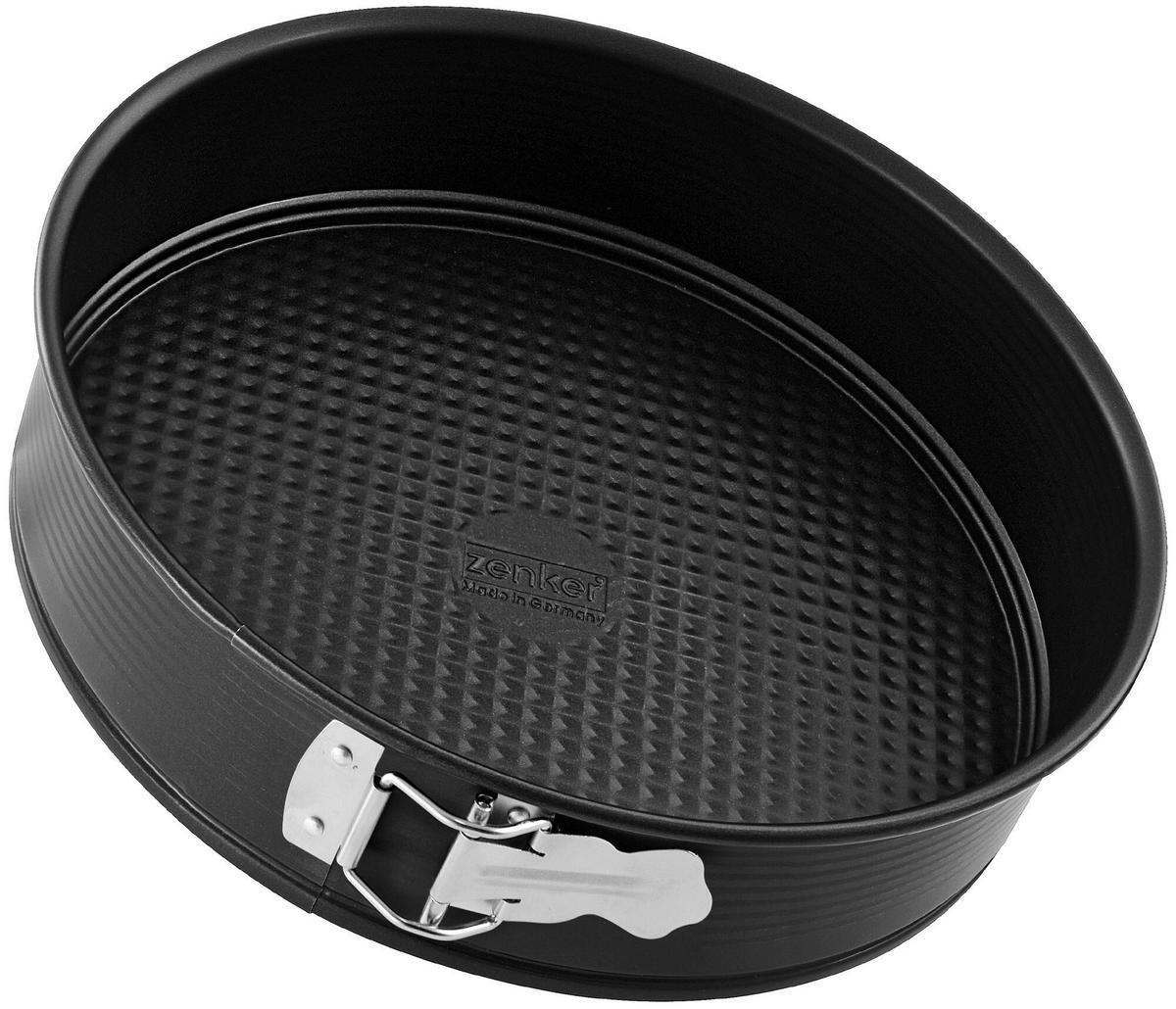 Springform Bakery in Schwarz Ø ca. 24cm - Schwarz, KONVENTIONELL, Metall (24/24/7cm) - Zenker
