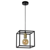 Hängeleuchte 00424/01/30 Ruben - Schwarz, Basics, Metall (22/22/150cm) - Lucide