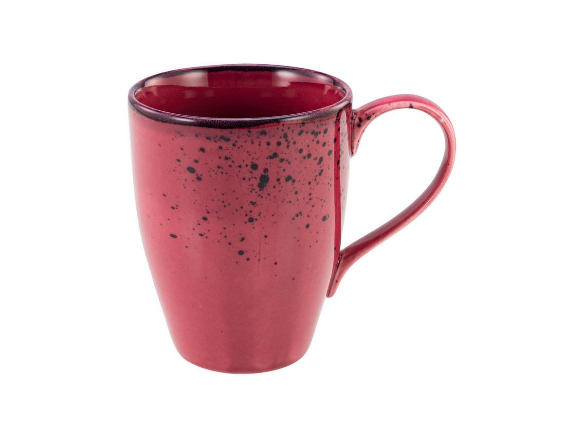 Set Skodelic Berry, 6-Delni - temno roza, Trend, keramika (300ml) - Creatable