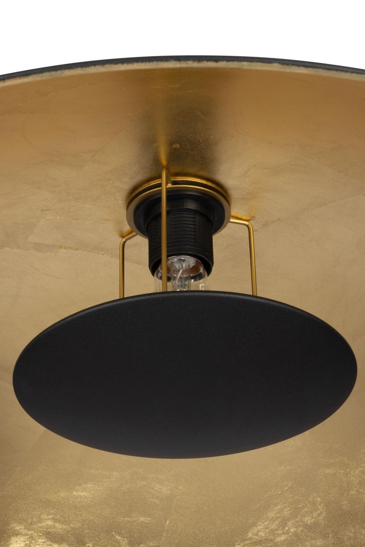 LAMPA SUFITOWA CRAWLEY *SBM* - czarny/kolor złoty, Design, metal (60/20cm) - Marama