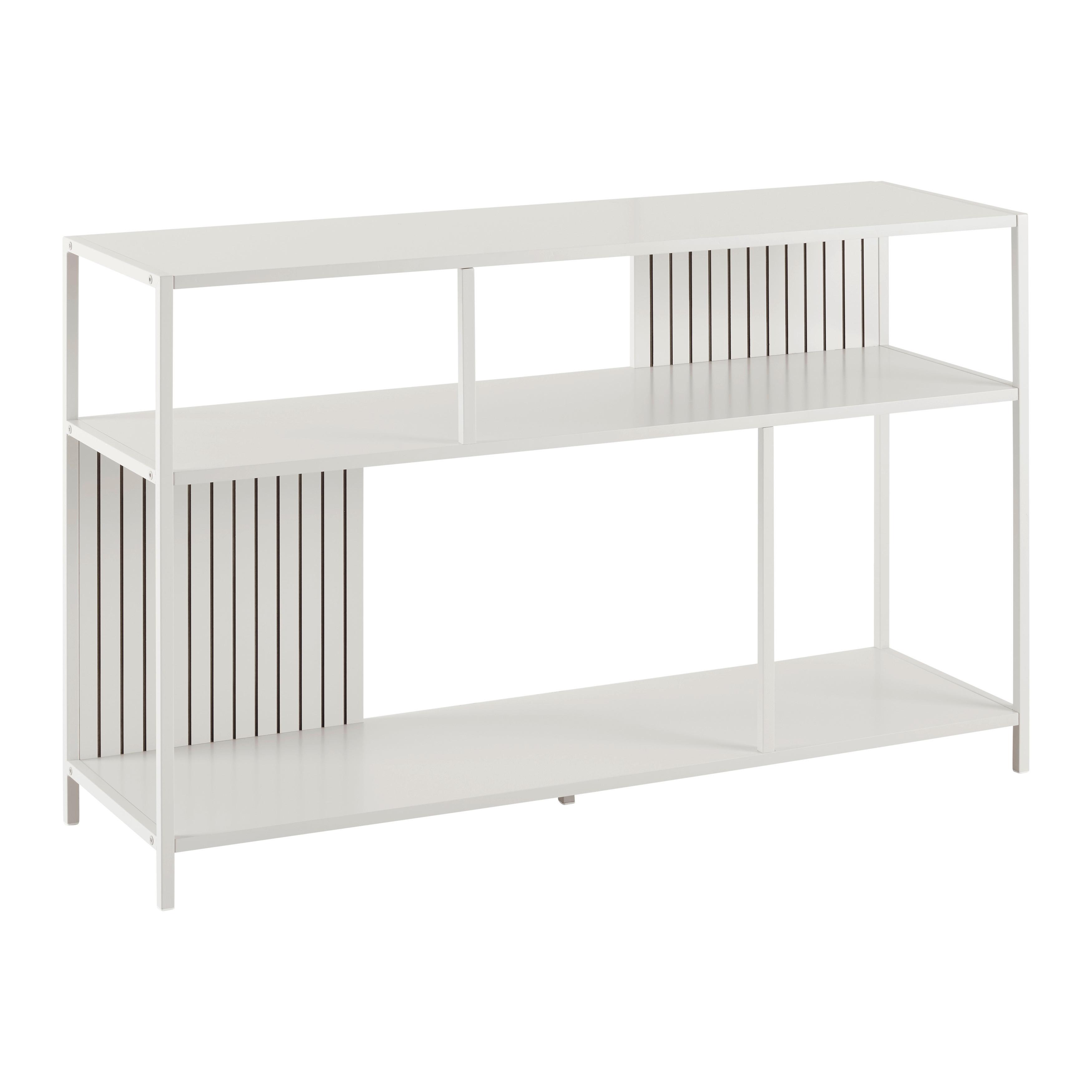 HYLLA MODANO -EXKLUSIV- - kashmir, Modern, metall/trämaterial (115/70/35cm) - Mömax