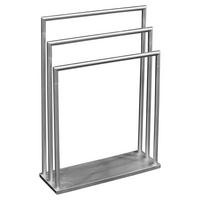 WIESZAK STOJĄCY NA RĘCZNIKI WALDI - kolor stalowy, Basics, metal (58/83/20cm)