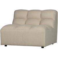 SESSEL Pepper Sandfarben B: 100cm - Sandfarben/Schwarz, Design, Kunststoff/Textil (100/79/92cm) - Livetastic