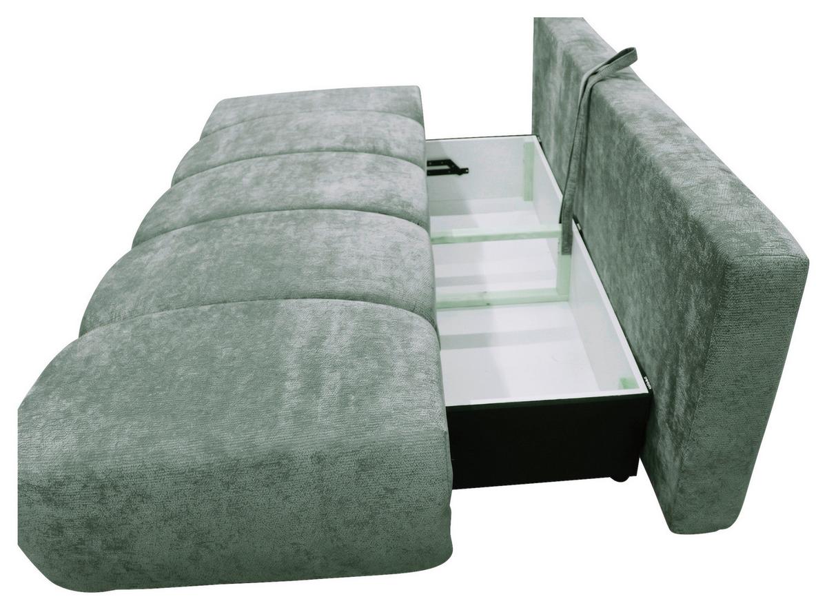 Trosjed Na Razvlačenje Wind - prljavo ružičasta/crna, Design (214/73-94/100cm) - Modern Living