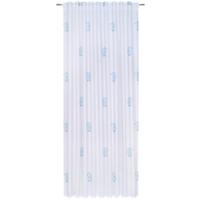 ZASŁONA DZIECIĘCA FIPS - niebieski/biały, Basics, tkanina (140/245cm) - Ben'n'jen