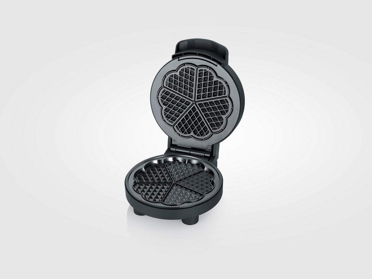 GOFROWNICA WA2116 - czarny, Modern, tworzywo sztuczne/metal (24,8/10/19,4cm) - Severin