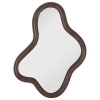 Wanddeko Nino Braun - Braun, Glas/Holzwerkstoff (29/37,8/2cm) - Mömax