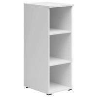 Polica Multi - bijela/antracit, Moderno, drvni materijal/plastika (30/83/40cm) - Modern Living