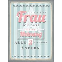 Dekopaneel Lisa ca. 29x39cm - Multicolor, ROMANTIK / LANDHAUS, Holzwerkstoff (29/1,1/39cm)