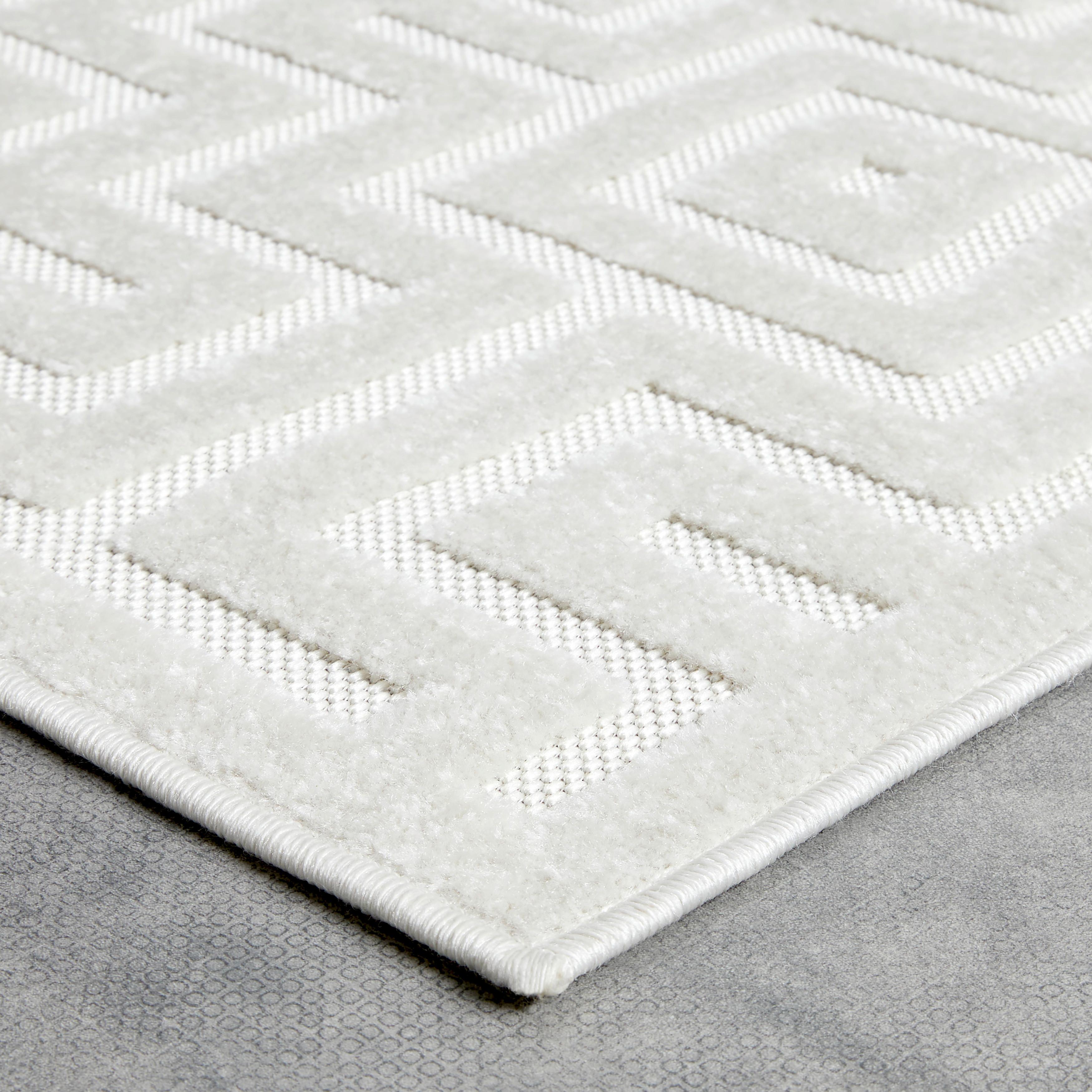Webteppich Solar in Beige ca. 120x170cm - Beige, MODERN, Textil (120/170cm) - Modern Living