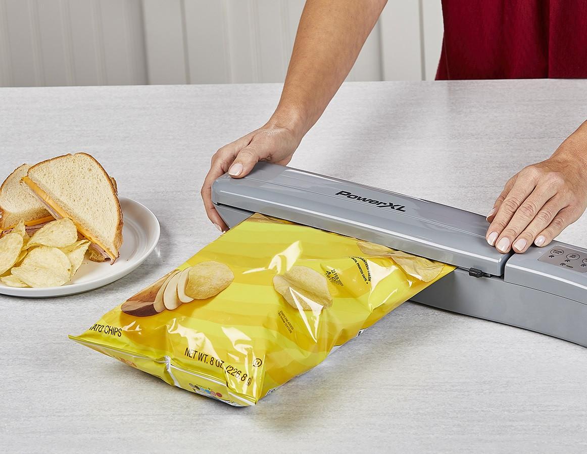 Kézi Vákuumozó Powerxl Duo Nutrisealer - szürke, Modern, műanyag (45/7,5/7,5cm) - Mediashop