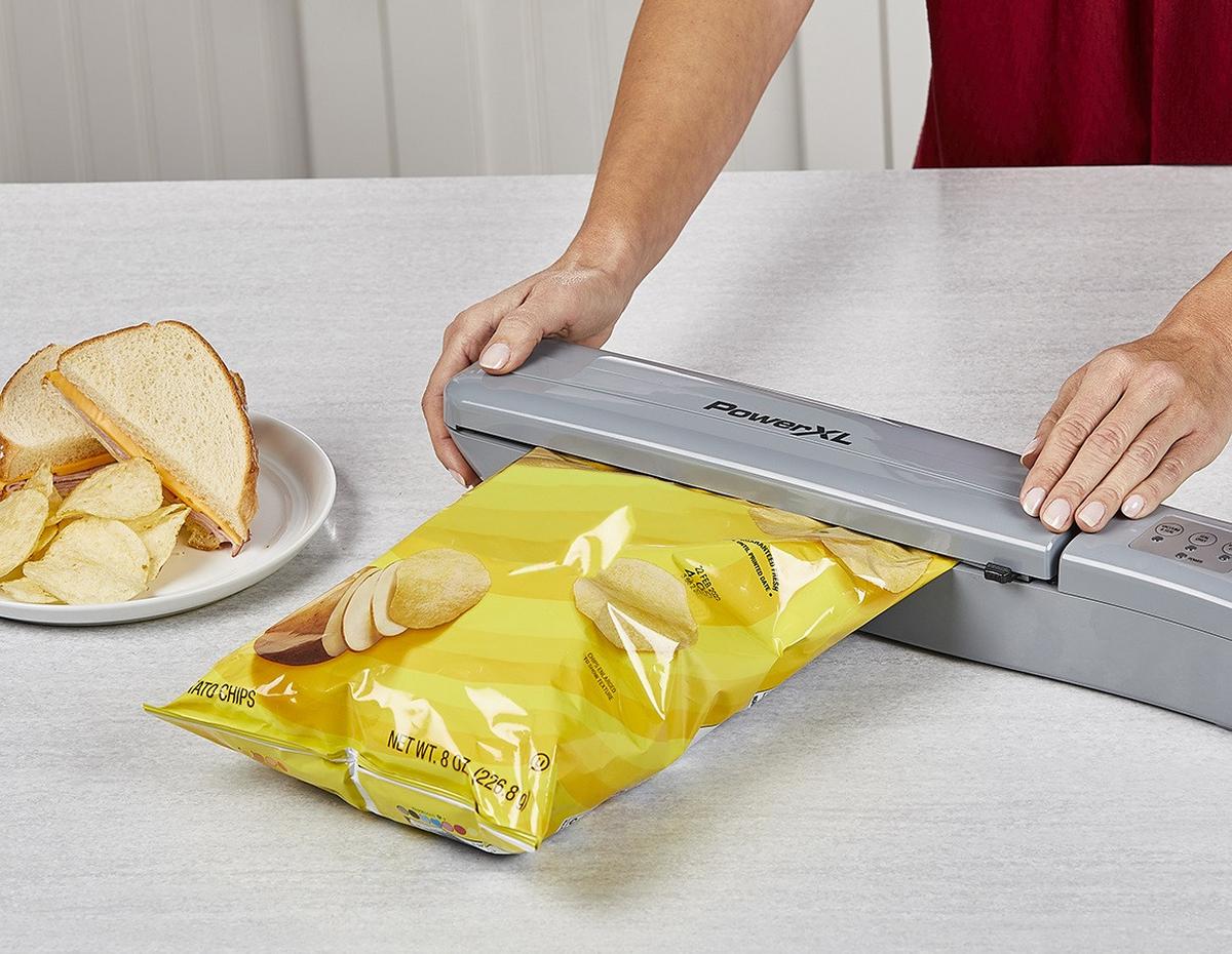 Kézi Vákuumozó Powerxl Duo Nutrisealer - szürke, Modern, műanyag (45/7,5/7,5cm) - Mediashop