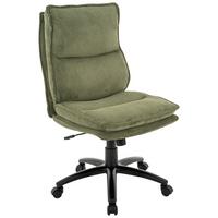 Drehstuhl Bronx Grün/Schwarz - Schwarz/Grün, MODERN, Kunststoff/Textil (53/99-109/67cm) - Mömax